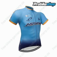 Astana blau Trikot Kurzarm 2018 Radtrikot Kaufen