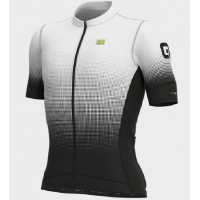 Fahrradbekleidung Radsport 2020 Ale PR-S Dots Trikot Kurzarm Outlet Weiß L12746719-02 Radtrikot Kaufen