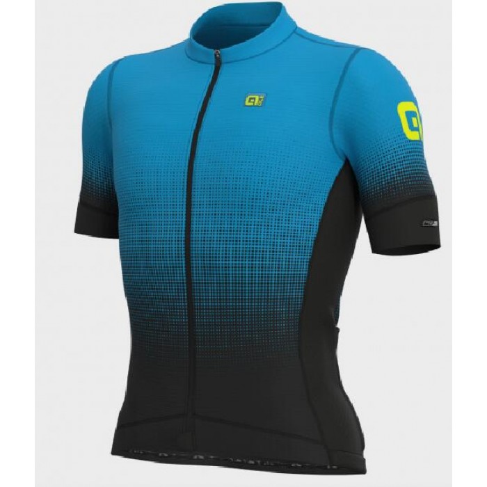 Fahrradbekleidung Radsport 2020 Ale PR-S Dots Trikot Kurzarm Outlet hellblau L12752119-02 Radtrikot Kaufen