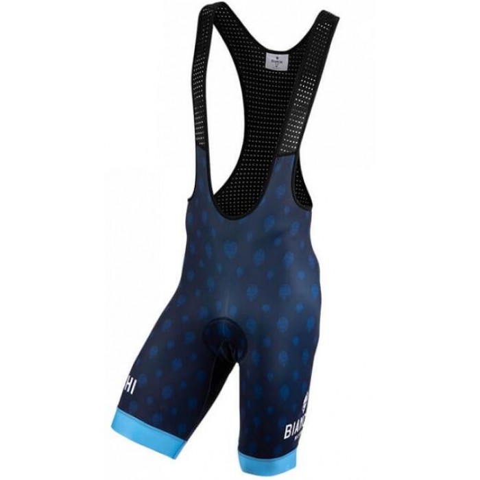 Fahrradbekleidung Radsport 2020 BIANCHI MILANO Palizzi Trägerhosen Set blau Radtrikot Kaufen