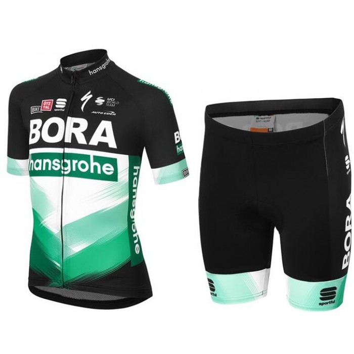 Fahrradbekleidung Radsport 2020 BORA-hansgrohe Kinder Radbekleidung Satz Trikot Kurzarm+Fahrradhose Se Radtrikot Kaufen