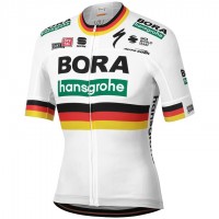 Fahrradbekleidung Radsport 2020 BORA-hansgrohe Deutscher Meister Trikot Kurzarm Outlet Radtrikot Kaufen