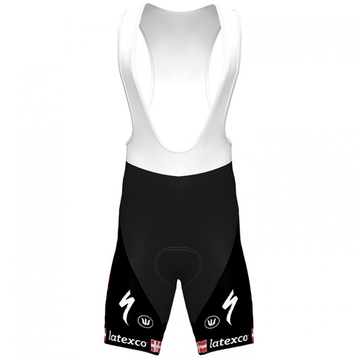 Fahrradbekleidung Radsport 2020 DECEUNINCK QUICK-STEP Danish Champion Trägerhosen Set Radtrikot Kaufen