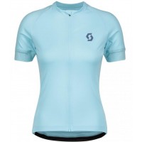 Fahrradbekleidung Radsport 2020 Damen SCOTT ENDURANCE 10 Trikot Kurzarm Outlet blau Radtrikot Kaufen