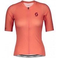 Fahrradbekleidung Radsport 2020 Damen SCOTT RC Premium Trikot Kurzarm Outlet Rosa Radtrikot Kaufen