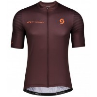 Fahrradbekleidung Radsport 2020 SCOTT RC TEAM 10 Trikot Kurzarm Outlet marrone Radtrikot Kaufen