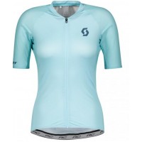 Fahrradbekleidung Radsport 2020 Damen SCOTT RC Premium Trikot Kurzarm Outlet blau Radtrikot Kaufen