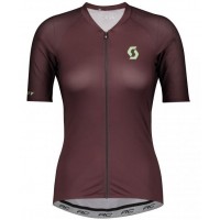 Fahrradbekleidung Radsport 2020 Damen SCOTT RC Premium Trikot Kurzarm Outlet marrone Radtrikot Kaufen