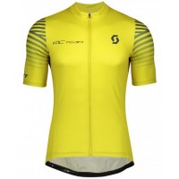 Fahrradbekleidung Radsport 2020 SCOTT RC TEAM 10 Trikot Kurzarm Outlet gelb Radtrikot Kaufen