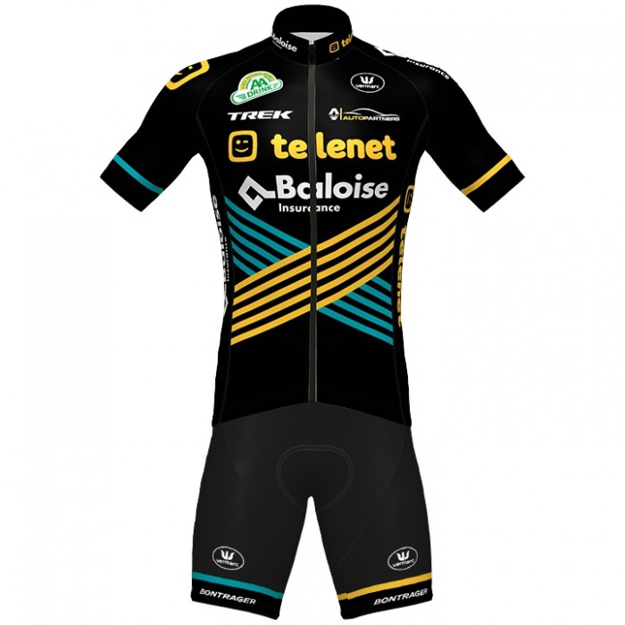 Fahrradbekleidung Radsport 2020 Telenet Baloise Vermarc Radbekleidung Satz Trikot Kurzarm+Fahrradhose Se Radtrikot Kaufen