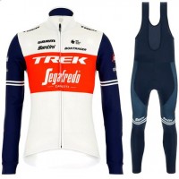 Fahrradbekleidung Radsport 2020 TREK-SEGAFREDO Set Trikot Langarm+ Trägerh Radtrikot Kaufen