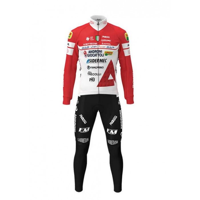 Fahrradbekleidung Radsport 2020 ANDRONI GIOCATTOLI SIDERMEC Set Radbekleidung Trikot Langarm+ Trägerhos Radtrikot Kaufen
