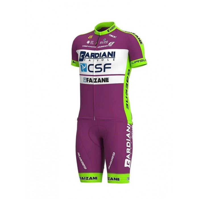 Fahrradbekleidung Radsport 2020 BARDIANI CSF FAIZANE Radbekleidung Satz Trikot Kurzarm+Trägerhosen Set Outl Radtrikot Kaufen