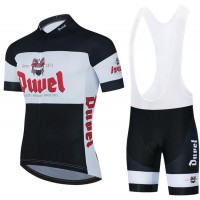 Fahrradbekleidung Radsport 2020 Duvel Beer Radbekleidung Satz Trikot Kurzarm+Trägerhosen Set Outlet Schwa Radtrikot Kaufen