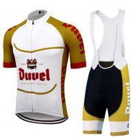 Fahrradbekleidung Radsport 2020 Duvel Beer Radbekleidung Satz Trikot Kurzarm+Trägerhosen Set Outl Radtrikot Kaufen