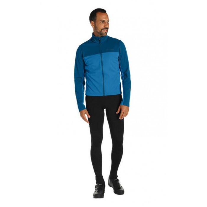 Fahrradbekleidung Radsport 2020 PEARL IZUMI Quest AmFib Set Radbekleidung Trikot Langarm+ Trägerhosen Bl Radtrikot Kaufen
