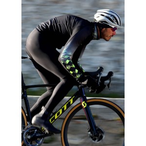 Criterium Jkt Fahrrad Winterjacke schwarz/neongelb