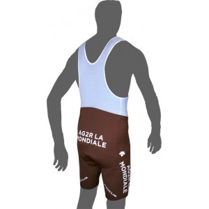 AG2R LA MONDIALE 2015 Trägerhose Radsport-Profi-Team
