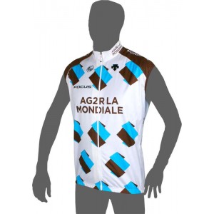 AG2R LA MONDIALE 2015 Wind-Weste Radsport-Profi-Team