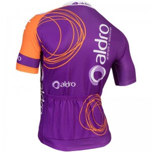 ALDRO CYCLING TEAM 2017 Kurzarmtrikot (langer Reißverschluss) Radsport-Team