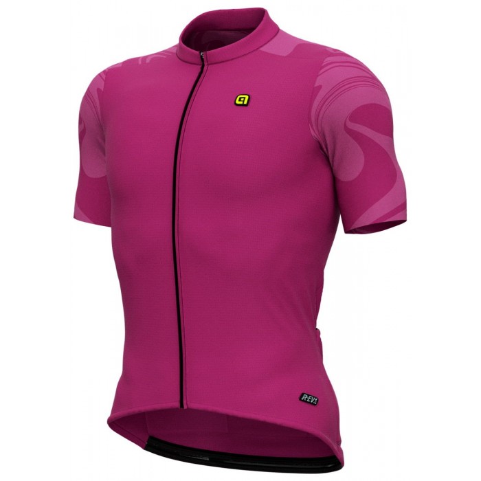 ALE ARTIKA Radtrikot kurzarm violett