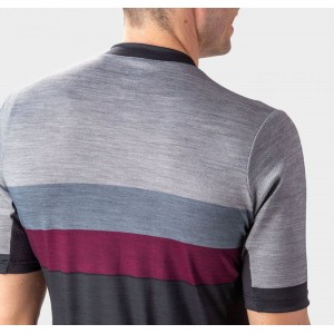 ALE CHAOS Gravel Radtrikot kurzarm schwarz/grau