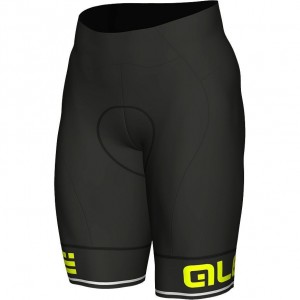 ALE CORSA Radhose kurz schwarz/neongelb