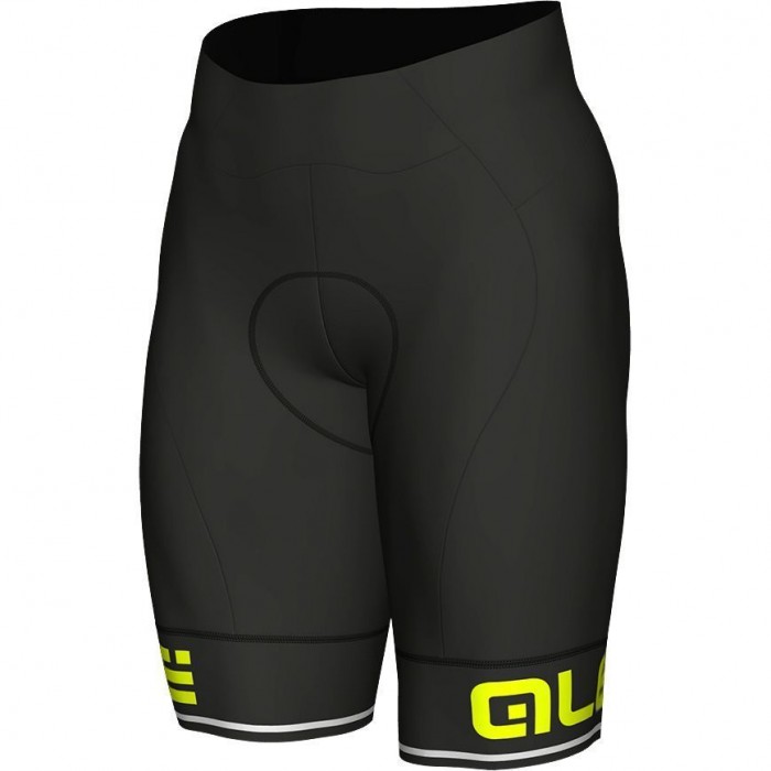 ALE CORSA Radhose kurz schwarz/neongelb