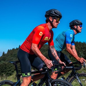ALE CORSA Radhose kurz schwarz/neongelb