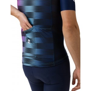 ALE DINAMICA Radtrikot kurzarm blau