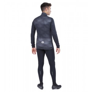 ALE SHARP Winter Fahrradjacke schwarz/grau