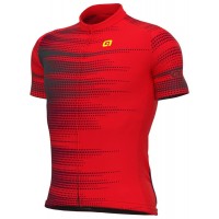 ALE TURBO Radtrikot kurzarm rot