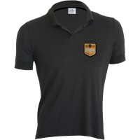 JOPPOLO Poloshirt schwarz