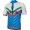 TIERA Radtrikot kurzarm blau