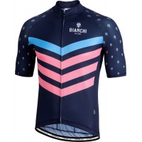 NICANDRO Radtrikot kurzarm blau