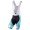 PELAU Trägerhose kurz celeste