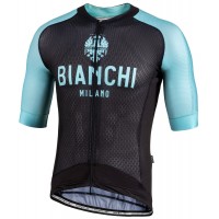 VALCONA1 Radtrikot kurzarm schwarz