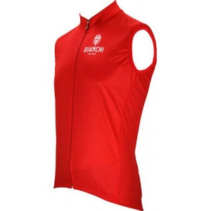 MORENO Radtrikot ärmellos rot