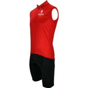 MORENO Radtrikot ärmellos rot