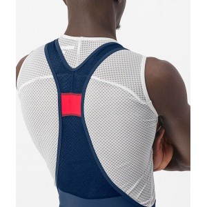 LIVELLI+COMPETIZIONE Radsport-Set (Kurzarmtrikot+Trägerhose) blau