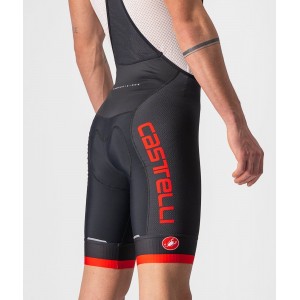 SCORPIONE 3+COMPETIZIONE KIT Radsport-Set (Kurzarmtrikot+Trägerhose) rot/schwarz