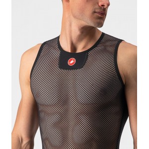 CORE MESH 3 Netz Funktionsunterhemd ärmellos schwarz