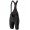 ENDURANCE 3 Trägerhose kurz schwarz