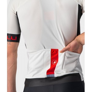 ENTRATA VI Radtrikot kurzarm weiß