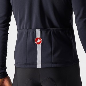 FONDO 2 Radtrikot langarm anthrazit