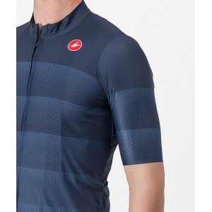 LIVELLI+COMPETIZIONE Radsport-Set (Kurzarmtrikot+Trägerhose) blau