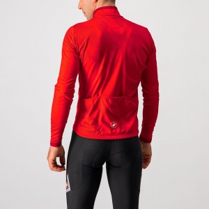 PERICOLO Radtrikot langarm rot