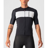 PROLOGO 7 Radtrikot kurzarm schwarz/weiß