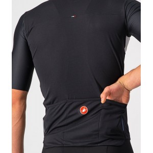 PROLOGO 7 Radtrikot kurzarm schwarz/weiß