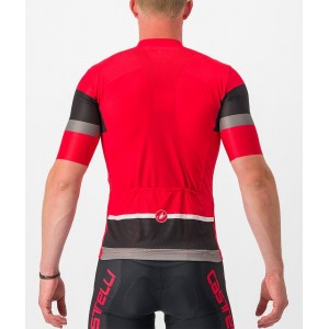 SCORPIONE 3 Radtrikot kurzarm rot/schwarz